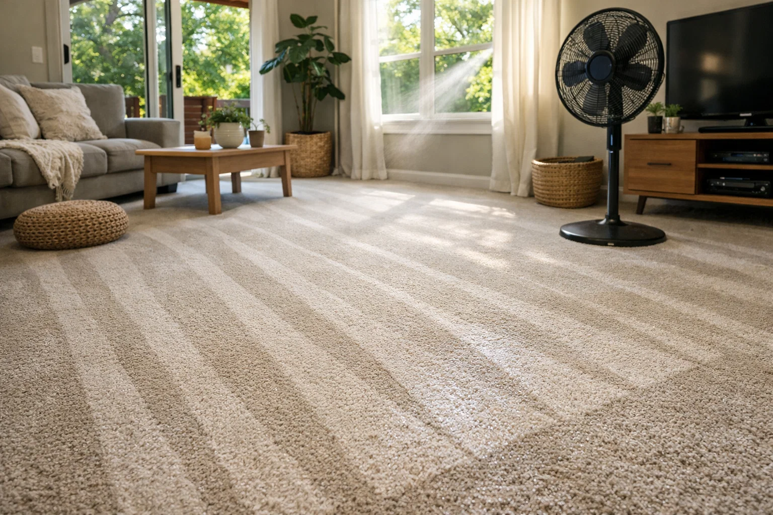 how long does it take carpet to dry after cleaning